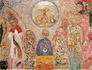 James Ensor The Vile Vivisectors oil